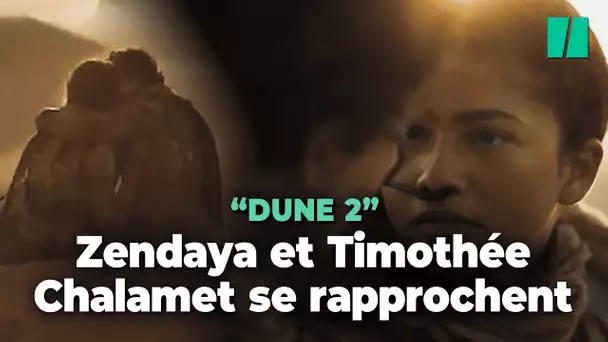 Zendaya et Timothée Chalamet se rapprochent dans la nouvelle bande-annonce de "Dune 2"