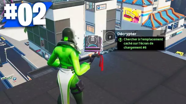 PUCE DE DÉCRYPTAGE 02 : CHERCHER A L&#039;EMPLACEMENT CACHE SUR L&#039;ECRAN DE CHARGEMENT 6 SUR FORTNITE