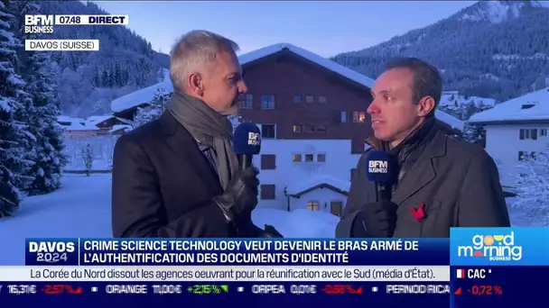 Cosimo Prete (Crime Science Technology) : La French Tech à Davos