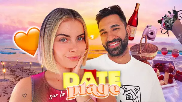 J'organise notre PREMIER date à la plage ! (sunset, surprise & love)