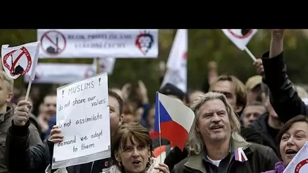 Manifestations contre les migrants en République Tchèque