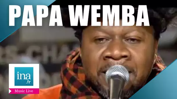 Papa Wemba "Pourquoi tu n'es pas là ?" (live officiel) | Archive INA