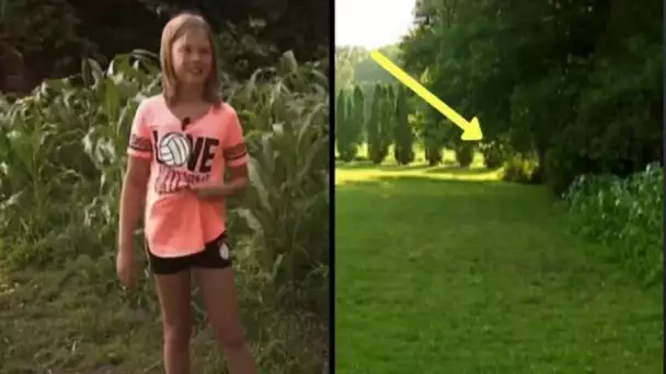 Une fille de 9 ans entend Dieu lui dire de regarder dans les buissons  Quand elle regarde à l’intéri