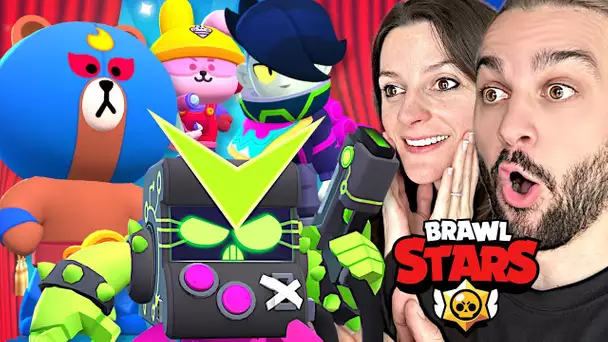 DEFILÉ DE SKIN SUR BRAWL STARS #1 ! CASIER SKIN BRAWL STARS