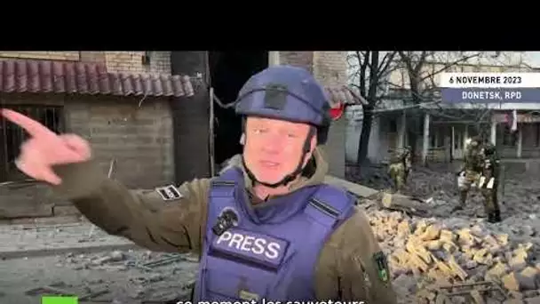 Frappe ukrainienne à Donetsk : le reporter Roman Kossarev était sur place