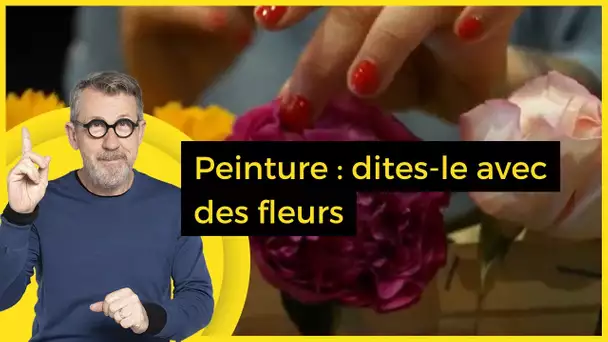 Peinture : dites-le avec des fleurs - C Jamy