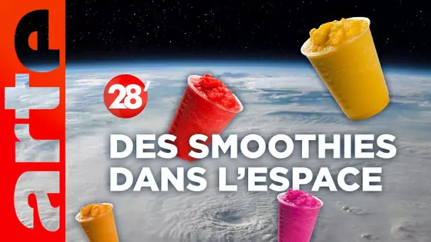 Intéressant : Pourquoi envoyer des smoothies dans l’espace ? - 28 minutes - ARTE