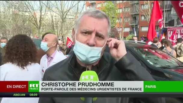 Paris : manifestation contre le projet de l’hôpital Grand Paris-Nord