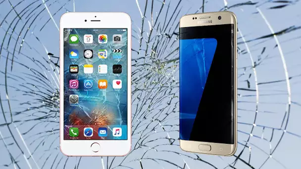 Galaxy S7 vs iPhone 6s : quel est le plus robuste ?  - DQJMM (1/3)
