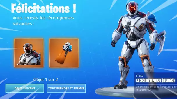 COMMENT DEBLOQUER LE SKIN SECRET "LE SCIENTIFIQUE BLANC" SUR FORTNITE !