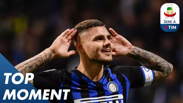 Icardi Header Wins It For Inter | Inter Milan 1-0 AC Milan | Serie A