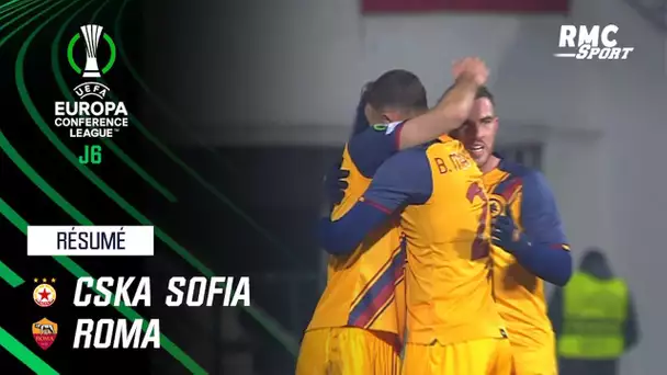 Résumé : CSKA Sofia 2-3 Roma - Conference League (J6)
