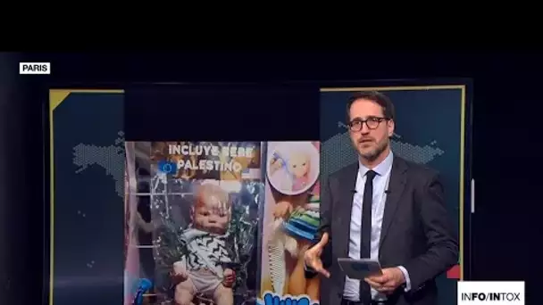 Non, Israël ne commercialise pas des poupées d’enfants palestiniens blessés • FRANCE 24