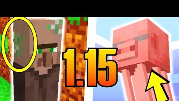 CES NOUVEAUX MOBS MINECRAFT 1.15 VOUS FERONT 100% MOURIR DE RIRE !