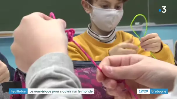 5e épisode du feuilleton à l'école de Tréogat : des fenêtres grandes ouvertes sur le monde