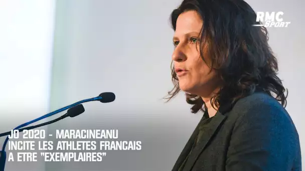 JO 2020 - Maracineanu incite les athlètes français à être "exemplaires"