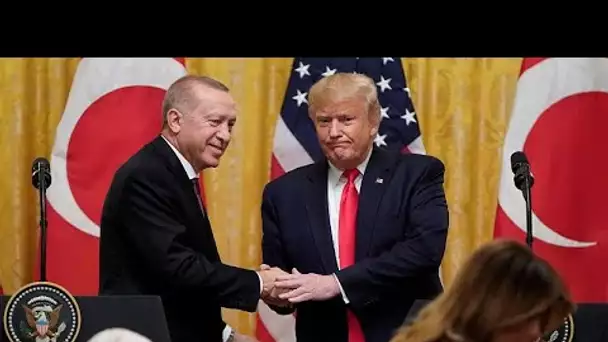 L'accueil chaleureux de Donald Trump à Recep Tayyip Erdogan