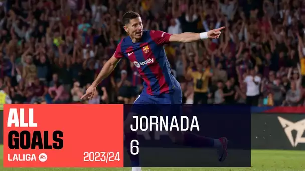 Todos los goles de la Jornada 6 de LALIGA EA Sports 2023/2024