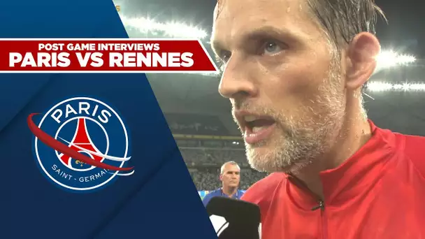 POST GAME INTERVIEWS : PARIS SAINT-GERMAIN vs RENNES