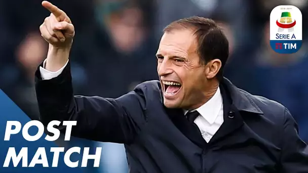 Spal 2-1 Juventus | Allegri and Semplici Post Match Press Conference | Serie A