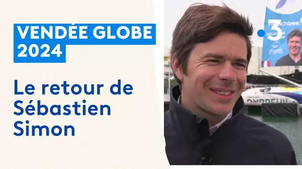 Vendée Globe 2024 : Sébastien SIMON, de retour au ponton