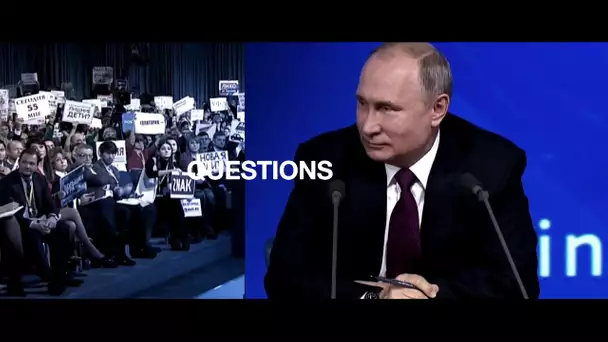 Rendez-vous à 10h pour suivre en direct la conférence de presse annuelle de Vladimir Poutine