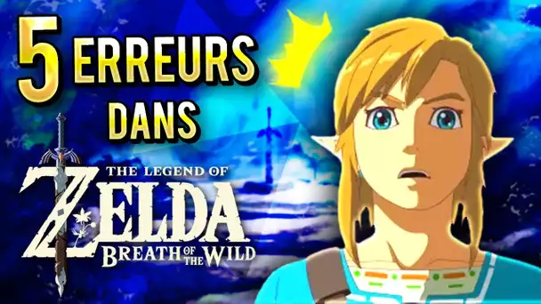 5 ERREURS dans ZELDA BREATH OF THE WILD (à ne pas faire dans le 2)