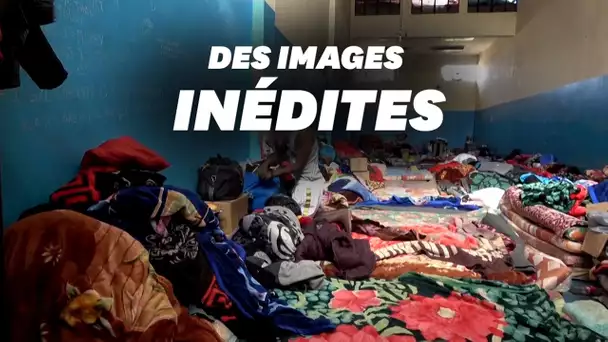 Les images terribles d'un camp de migrant en Libye dans "Enquête Exclusive"