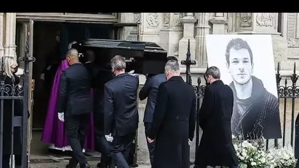 Obsèques de Gaspard Ulliel : un homme portant le cercueil de l’acteur s’est...