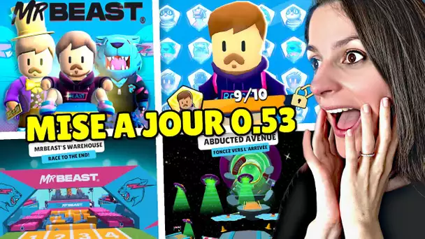 TOUTES LES NOUVEAUTES DE LA MISE A JOUR 0.53 SUR STUMBLE GUYS !