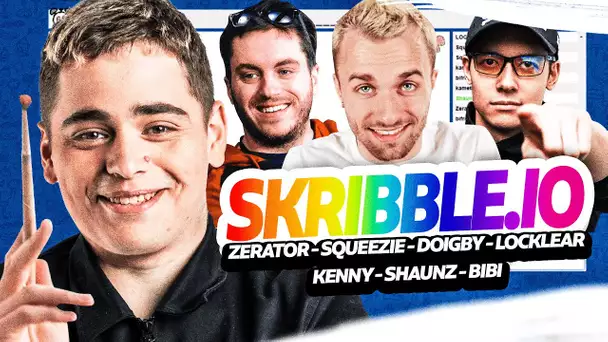 DOIGBY ABOMINABLE SUR SKRIBBL.IO ft. SQUEEZIE, ZERATOR, LOCKLEAR & LES POTES DU JEUDI