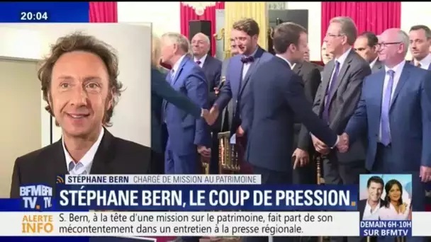 Mission sur le patrimoine: 'Je me demande si on ne s&#039;est pas moqué de moi', dit Stéphane Bern