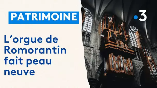L'orgue de Romorantin se fait rénover