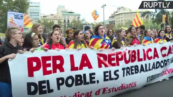 Appel à la grève générale à Barcelone