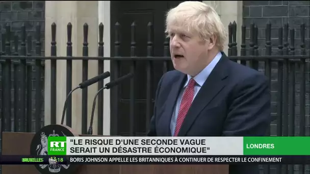 Boris Johnson sort de convalescence pour affronter la crise du Covid-19