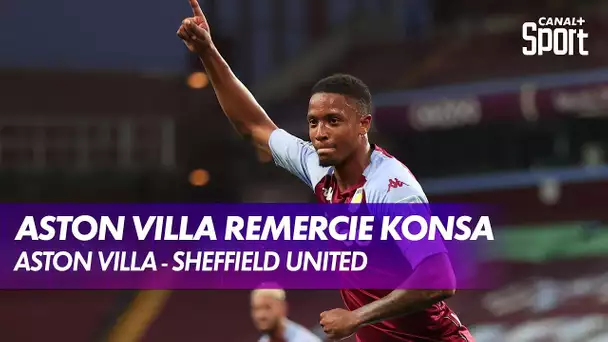 Aston Villa remercie Konsa face à Sheffield United
