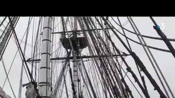 Retour sur les premières 24 heures au mouillage de l&#039;Hermione