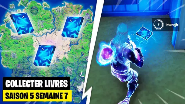 "COLLECTER DES LIVRES A HOLLY HEDGES ET SWEATY SANDS" SUR FORTNITE ! (FORTNITE DEFIS)