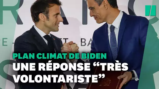 Macron et Sanchez mettent la pression en réaction aux subventions du plan climat de Joe Biden