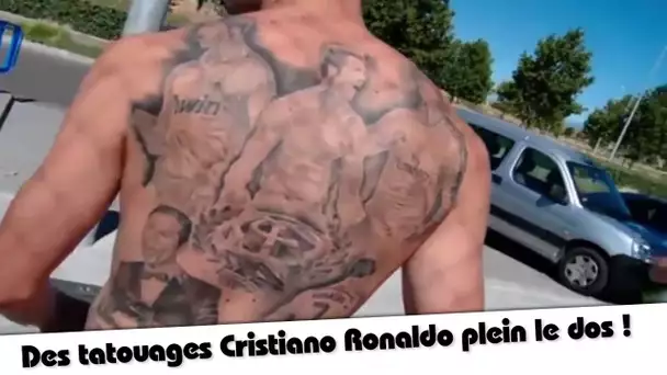 Des tatouages Cristiano Ronaldo plein le dos