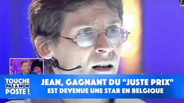 Jean, un des gagnants les plus mythiques du "Juste prix" est devenue une star en Belgique