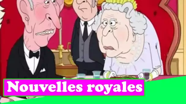 La reine fait rage dans une tirade sur Harry dans le clip du dessin animé sauvage The Prince