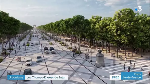 La transformation des Champs-Elysées