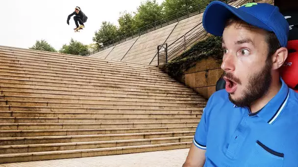 CE MEC EST FOU ! REACTION COMPILATION SKATE