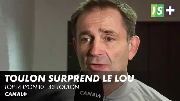 Le RCT surprend le LOU - Top 14 Lyon 10 - 43 Toulon