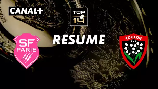 Le résumé de Paris / Toulon - TOP 14 - 26ème journée