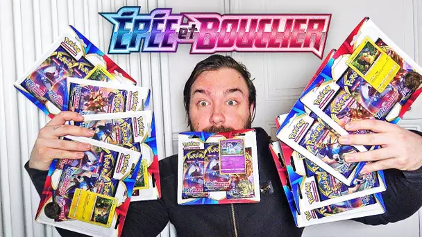 LA MEILLEURE V ULTRA RARE ! Ouverture de 30 BOOSTERS POKEMON ÉPÉE ET BOUCLIER FR #1 !