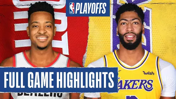TRAIL BLAZERS at LAKERS | FULL GAME HIGHLIGHTS | August 20, 2020