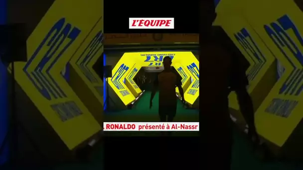 Cristiano Ronaldo débarque à Al-Nassr : Les images de sa présentation #shorts #ronaldo #cr7#football