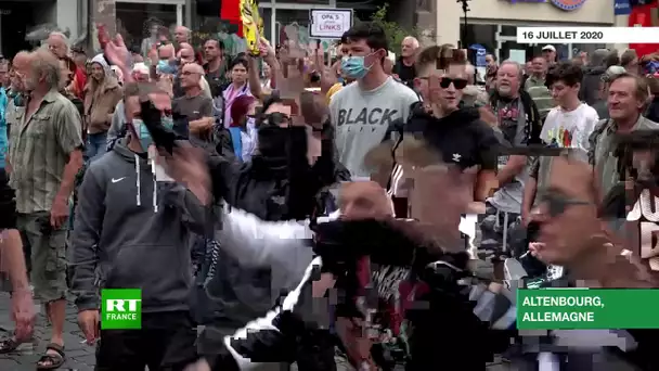 Allemagne : des partisans de l'AfD et ses opposants manifestent à Altenbourg